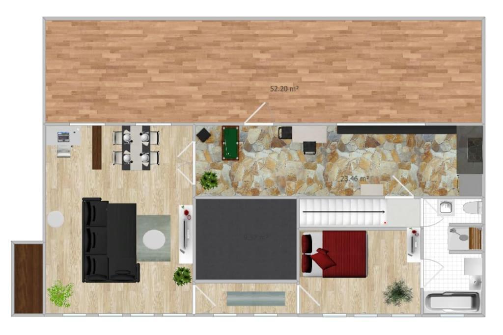 Design-Penthouse In Toplage! Fráncfort del Meno Exterior foto